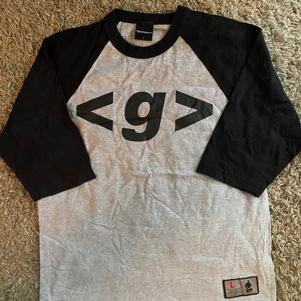 Men’s Baseball Tee from Grandeur Skate Shop